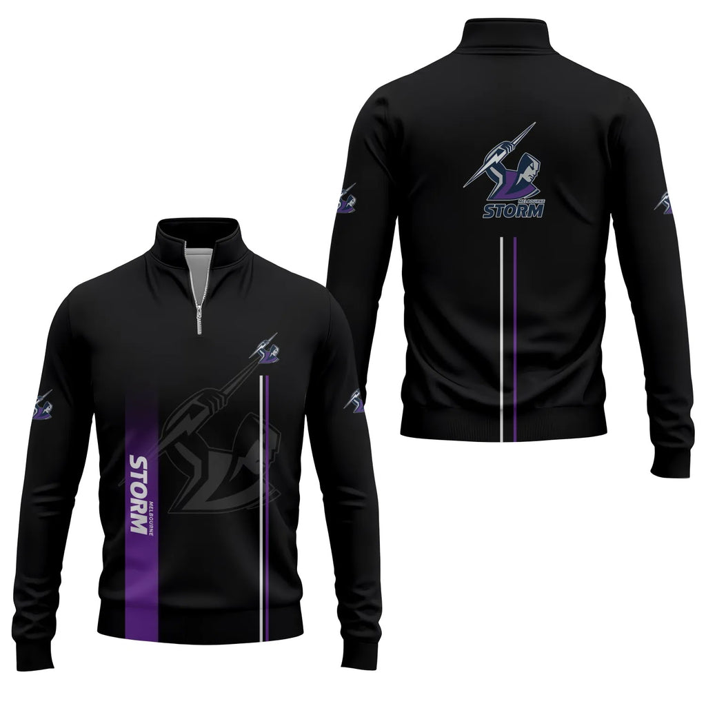 Melbourne Storm Quarter-zip Pullover SC077