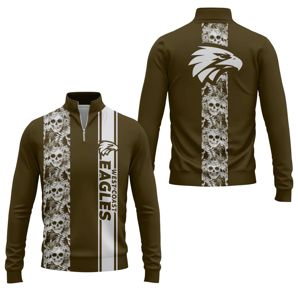 West Coast Eagles Quarter-zip Pullover SHW042