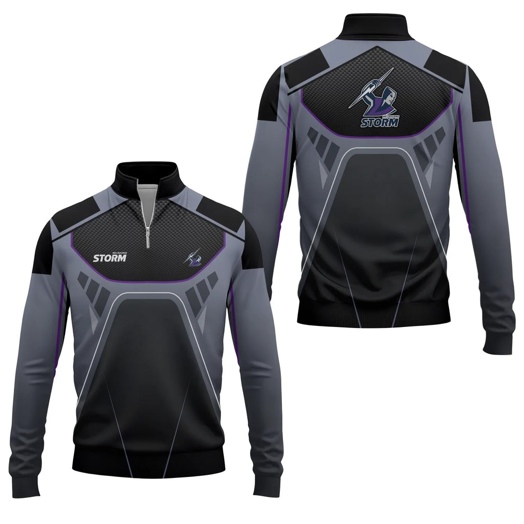 Melbourne Storm Quarter-zip Pullover SC088