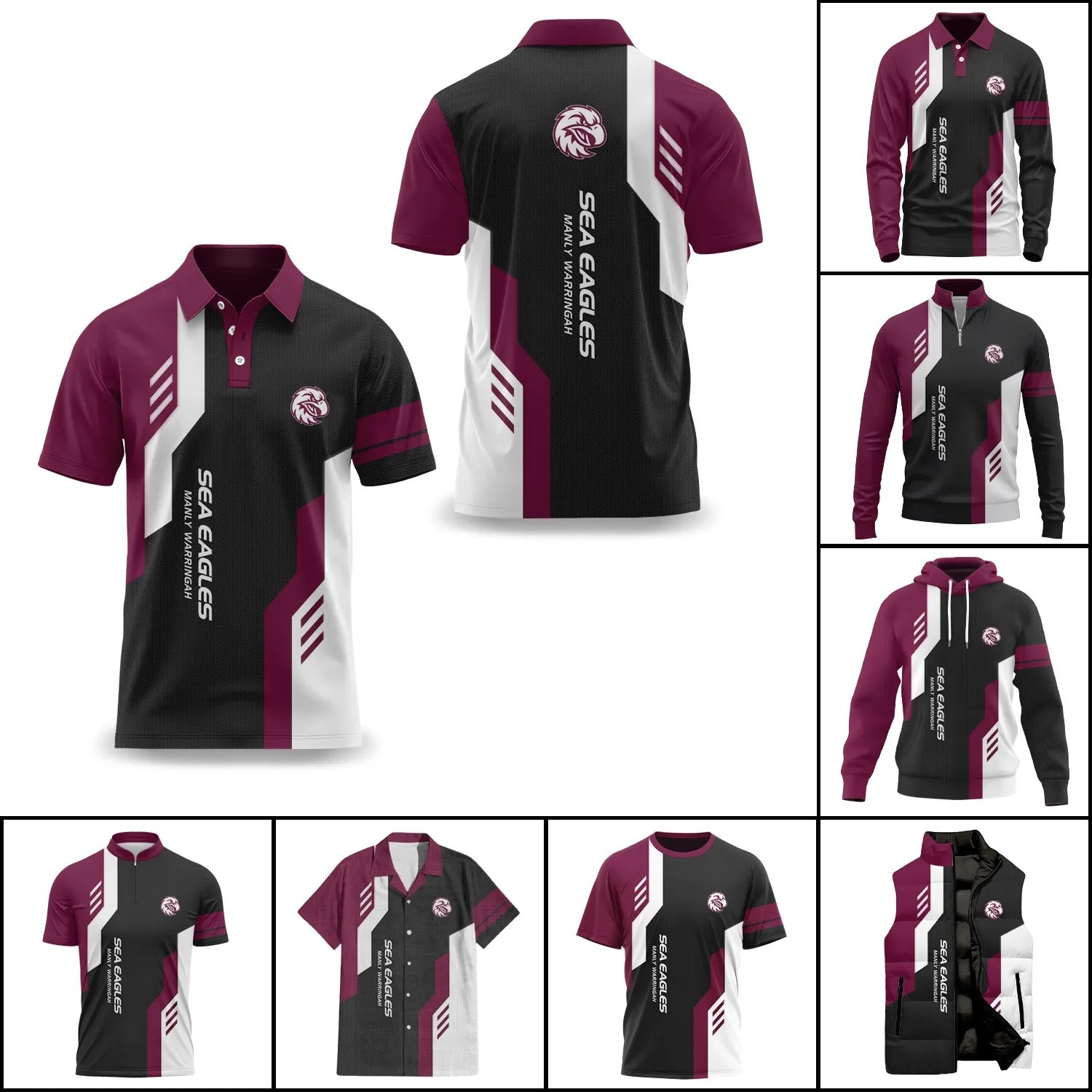 Manly Warringah Sea Eagles Apparels SC029