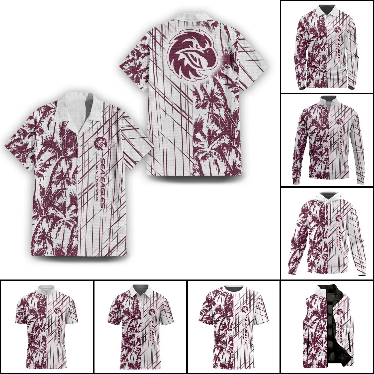 Manly Warringah Sea Eagles Apparels SHW041