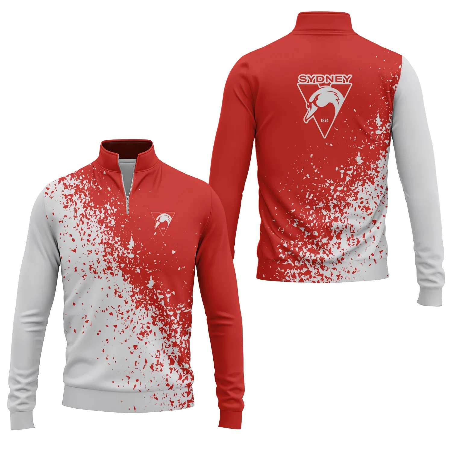 Sydney Swans Quarter-zip Pullover SC070