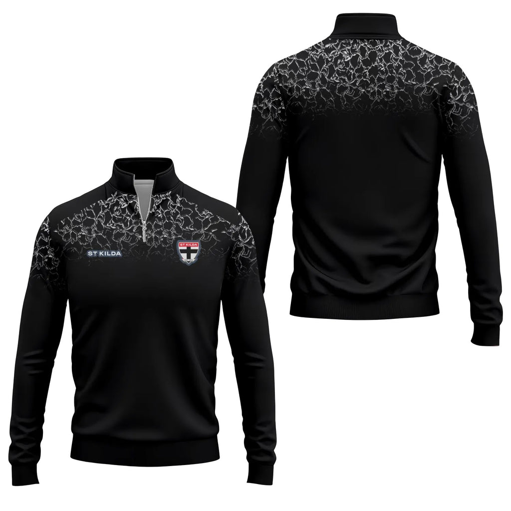 St Kilda Saints Quarter-zip Pullover SC108