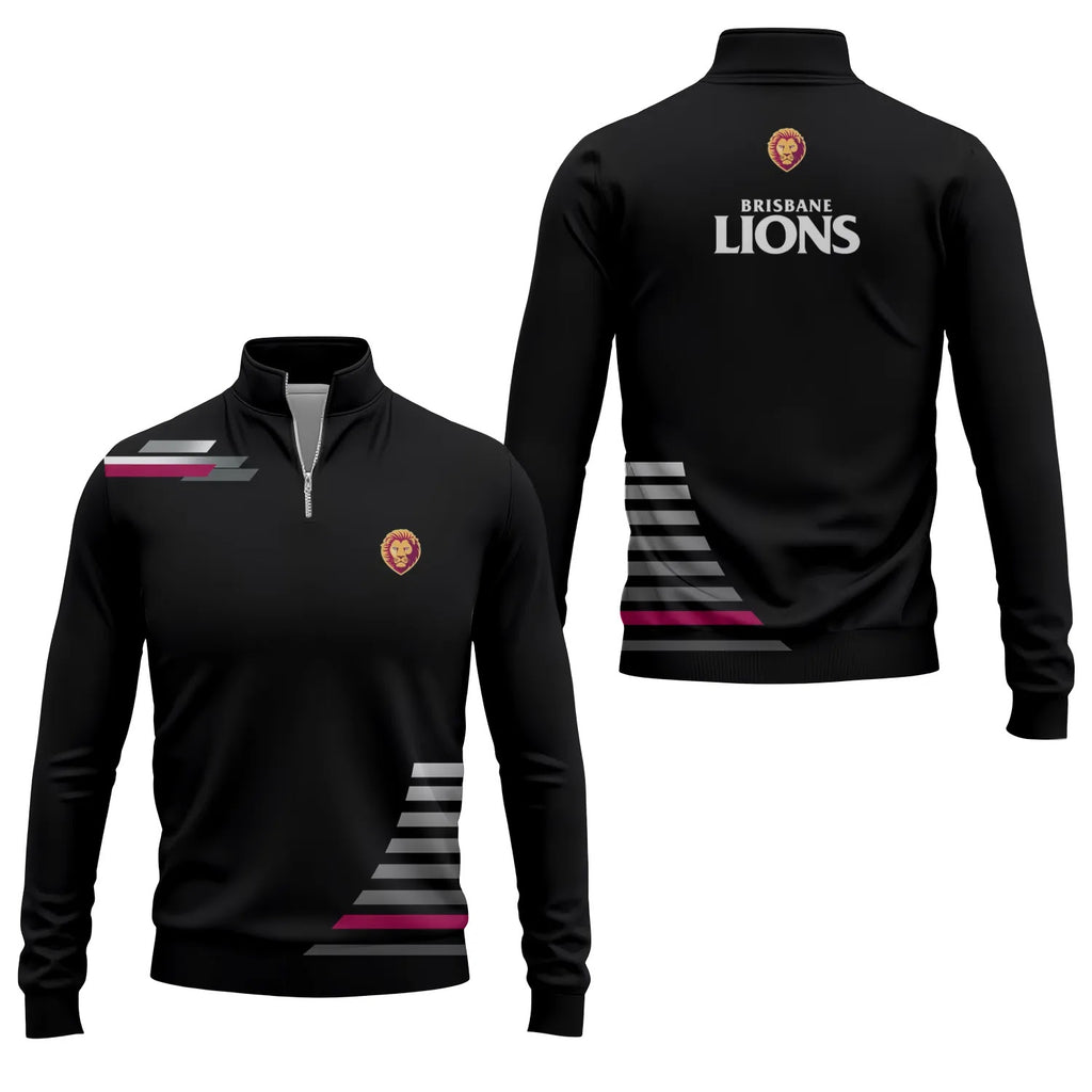 Brisbane Lions Quarter-zip Pullover SC034