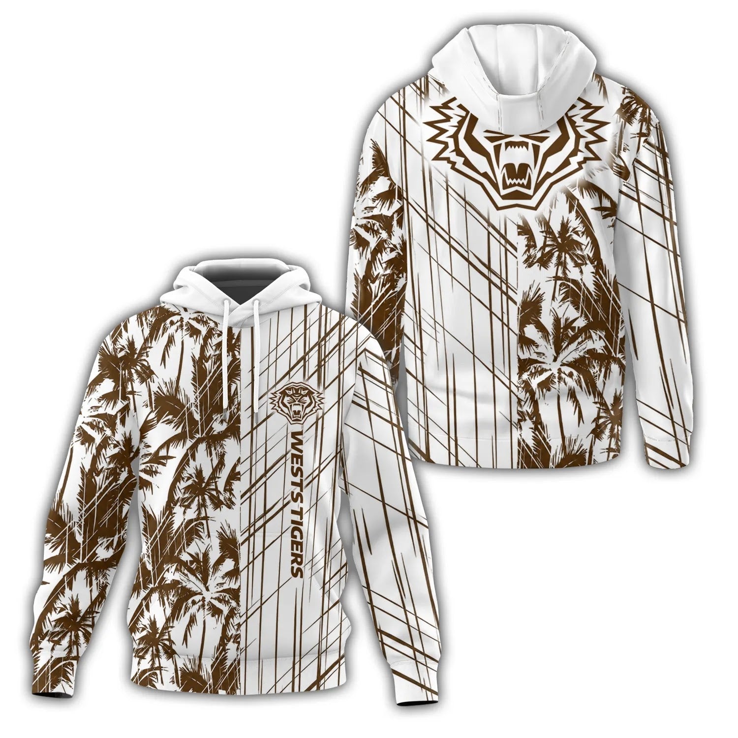 Wests Tigers Hoodie SHW041