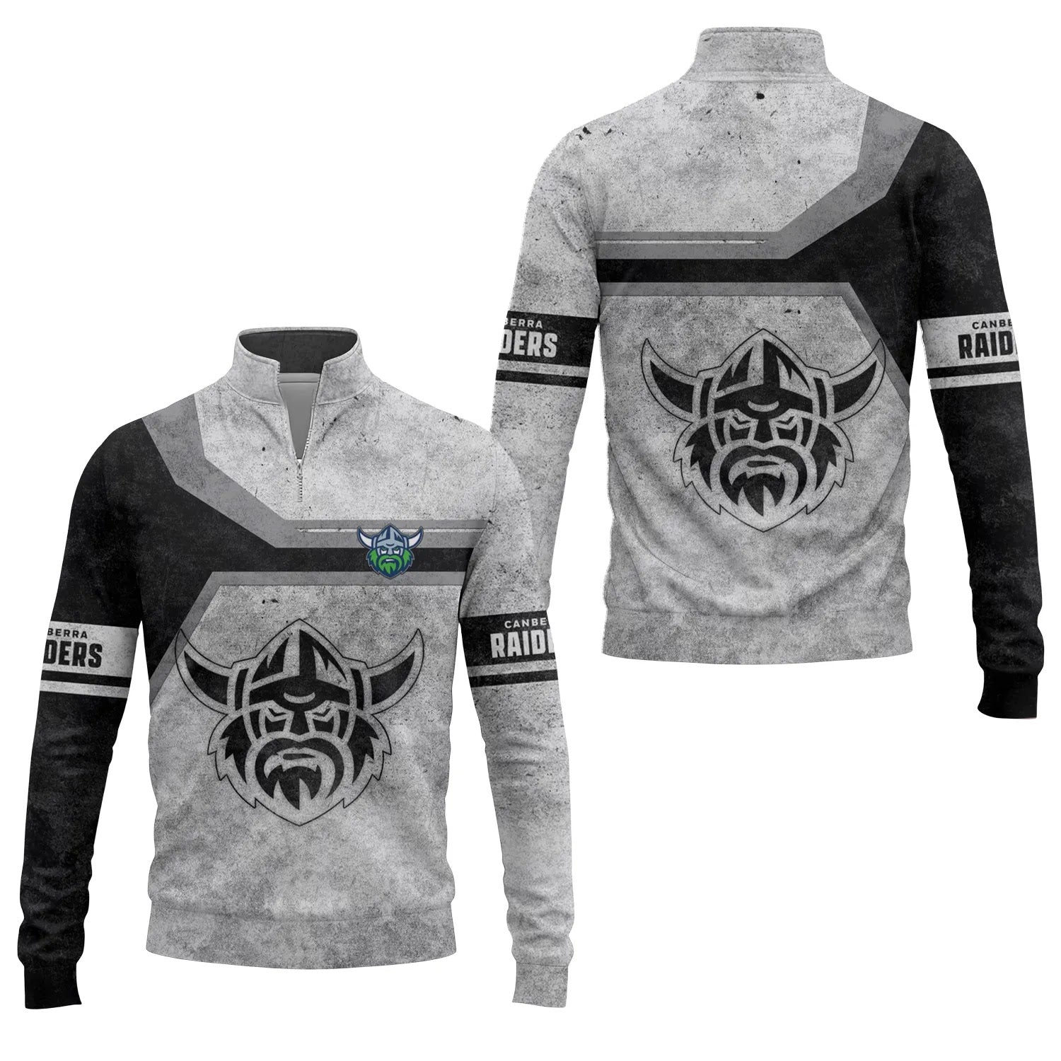 Canberra Raiders Quarter-zip Pullover SC086
