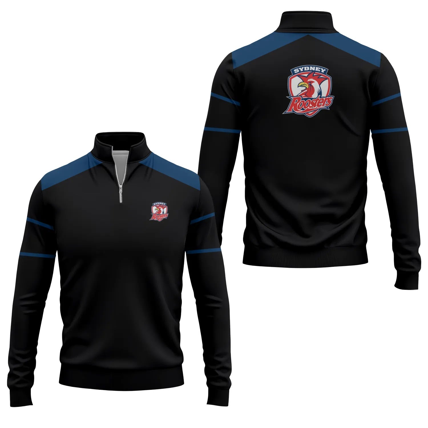 Sydney Roosters Quarter-zip Pullover SC041