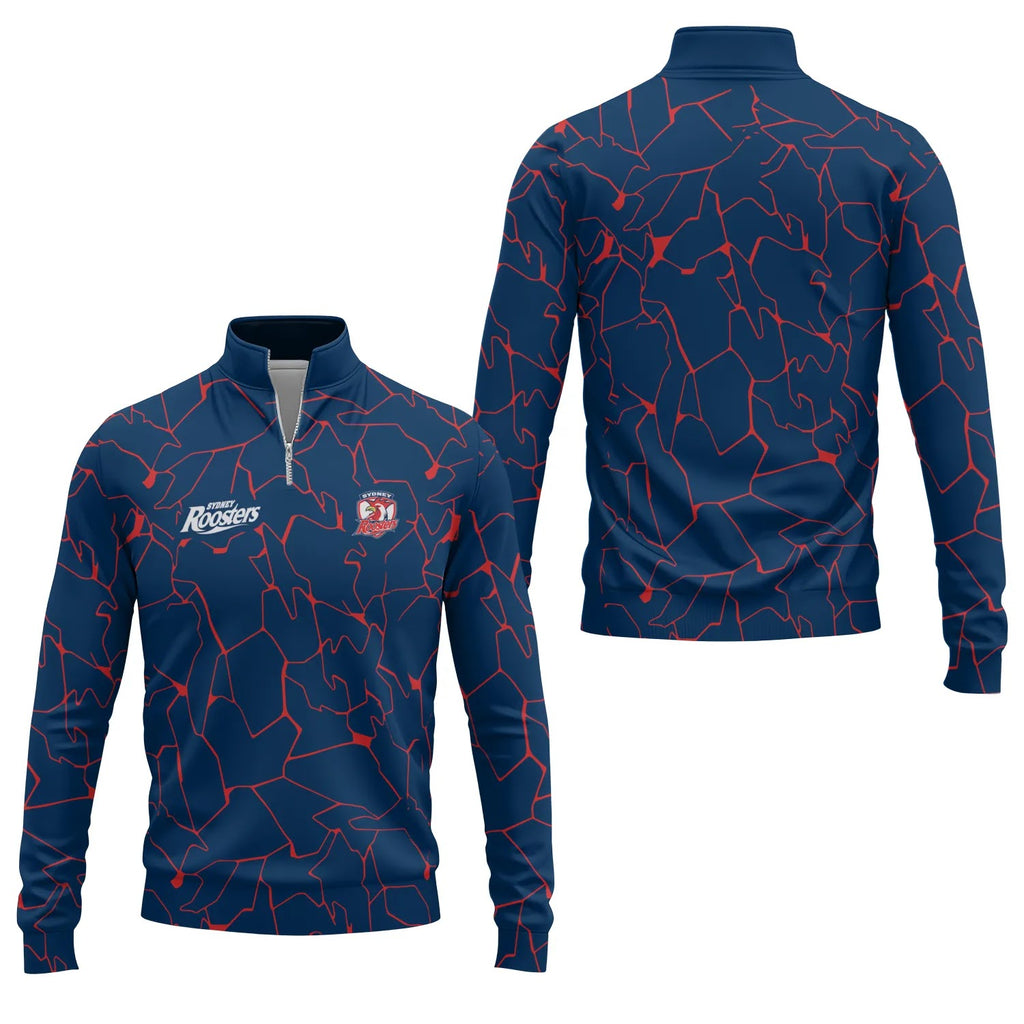 Sydney Roosters Quarter-zip Pullover SC103