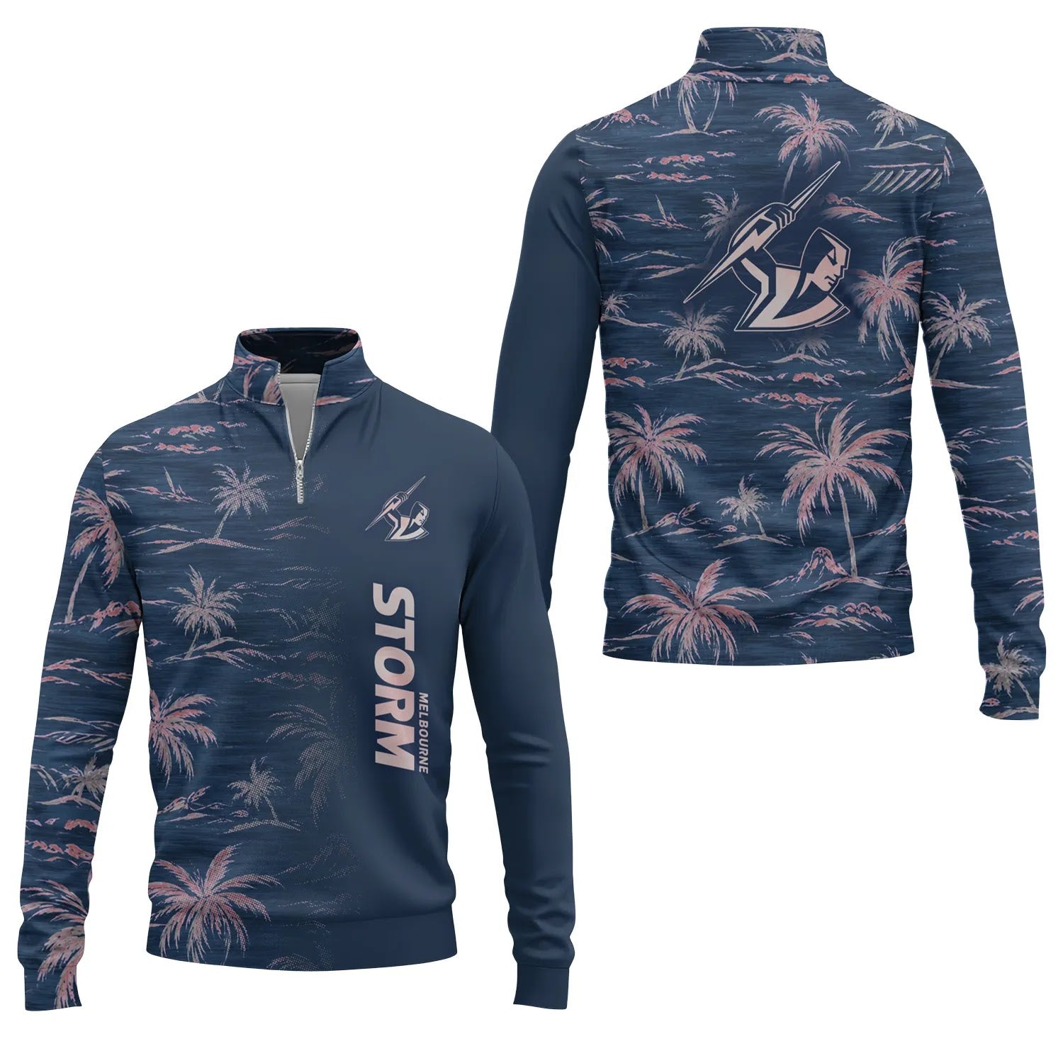 Melbourne Storm Quarter-zip Pullover SHW013