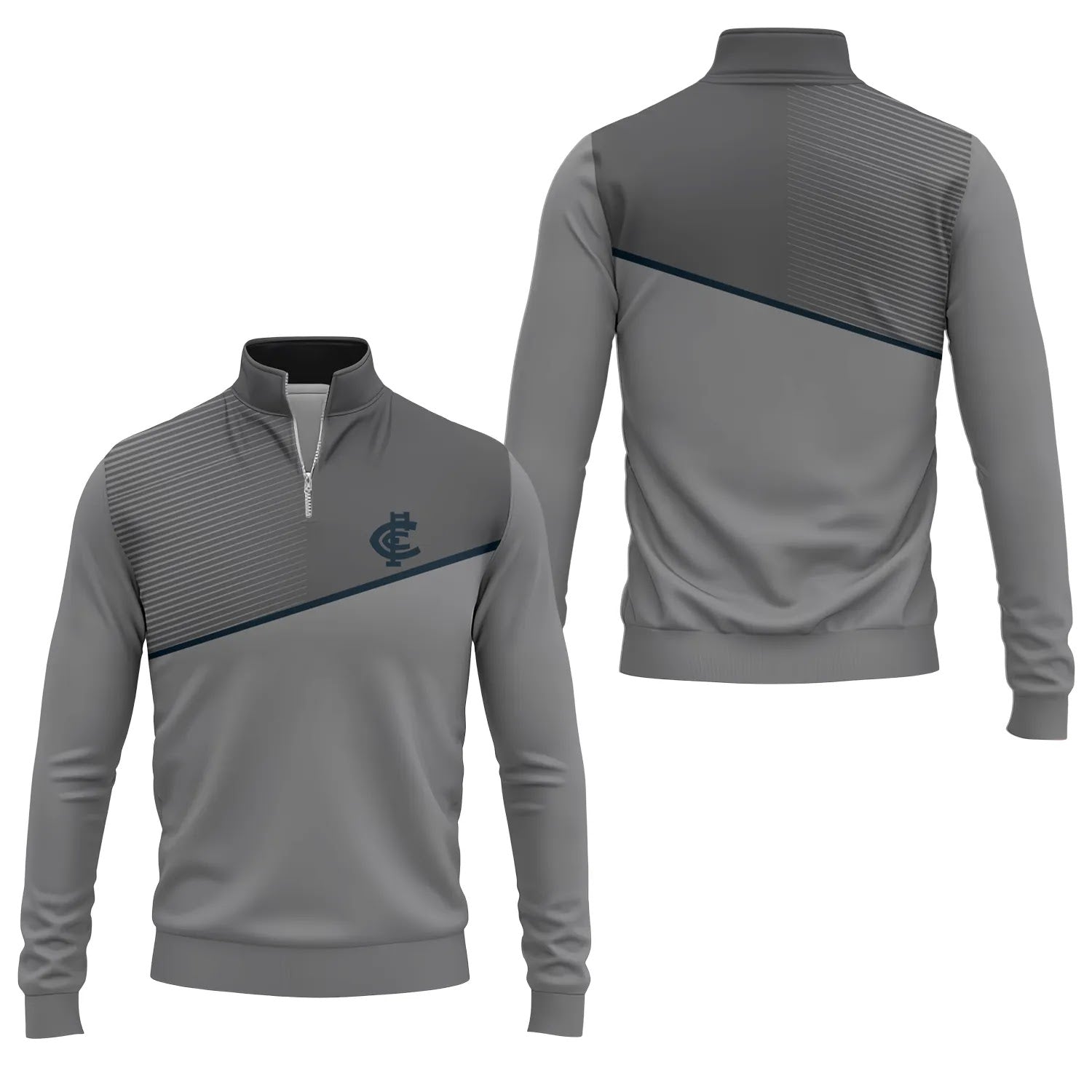 Carlton Blues Quarter-zip Pullover SC116