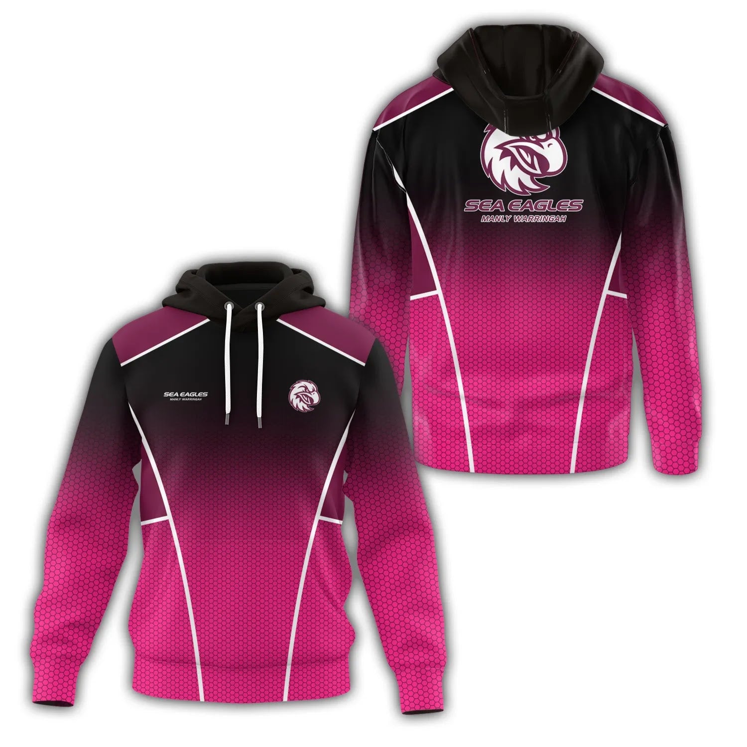 Manly Warringah Sea Eagles Hoodie SC019
