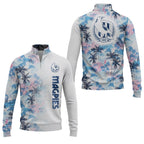 Collingwood Magpies Quarter-zip Pullover SHW029