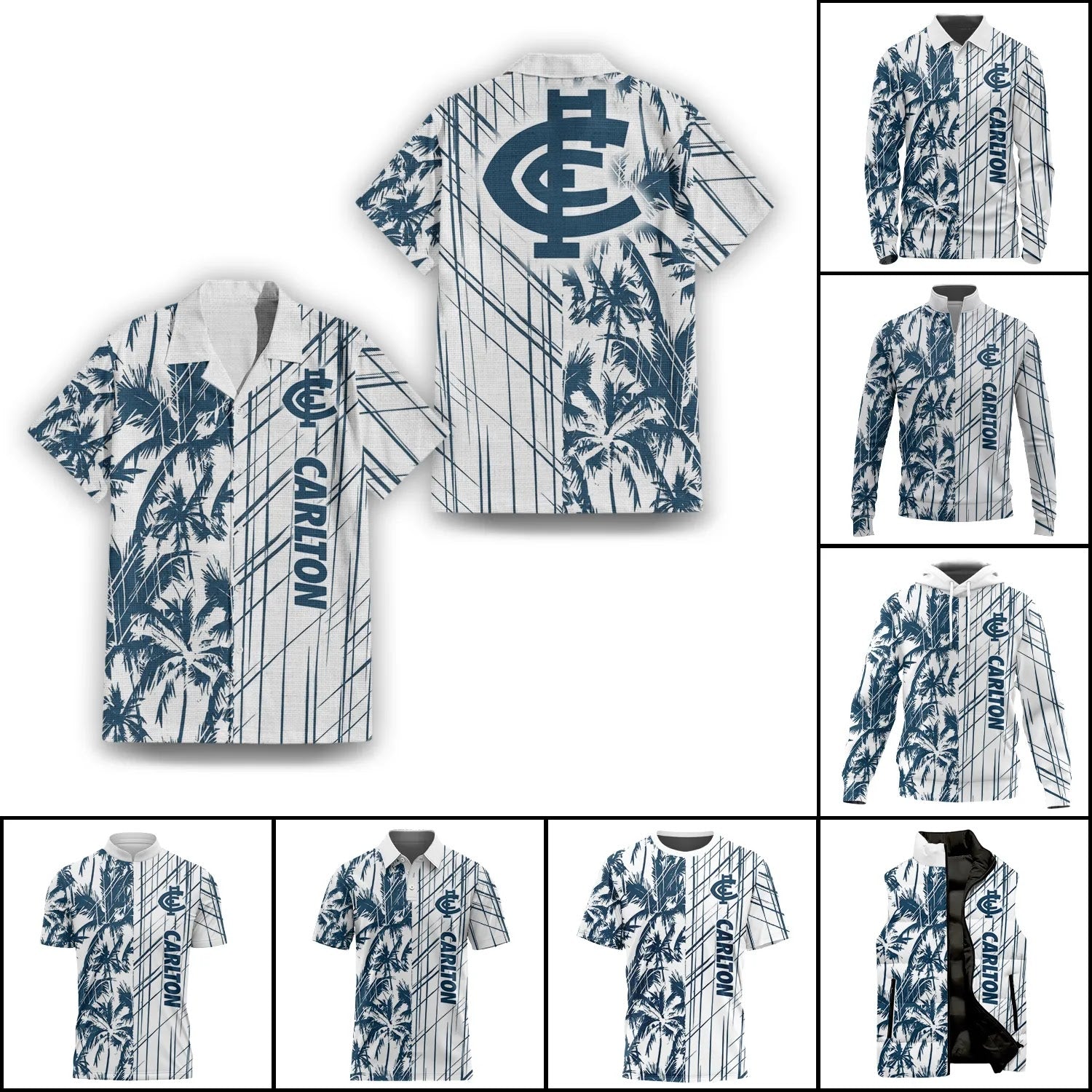 Carlton Blues Apparels SHW041