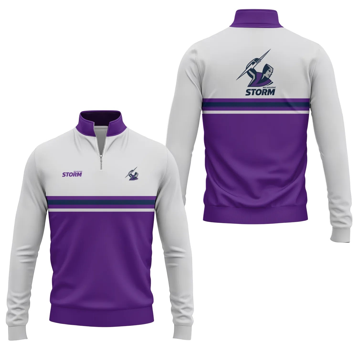 Melbourne Storm Quarter-zip Pullover SC015