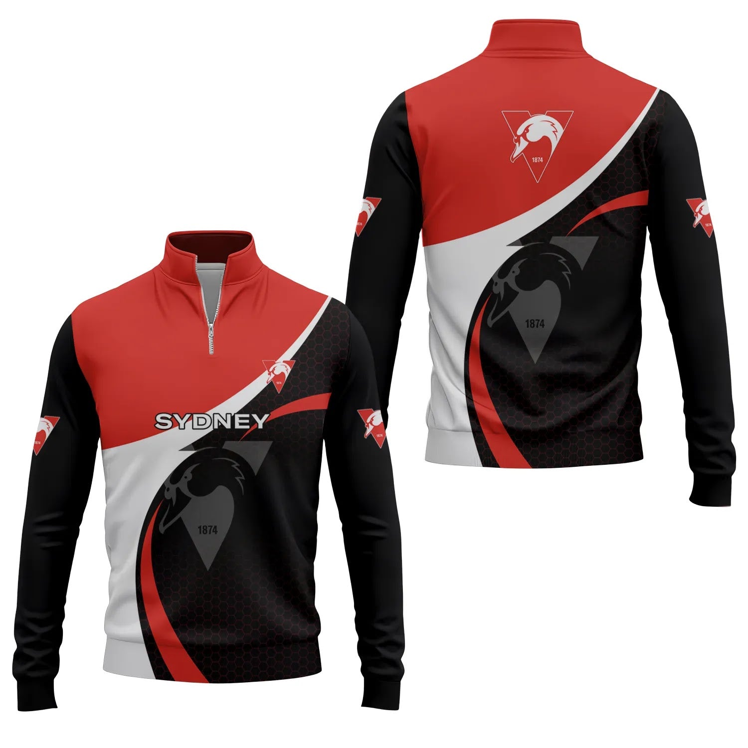 Sydney Swans Quarter-zip Pullover SC038