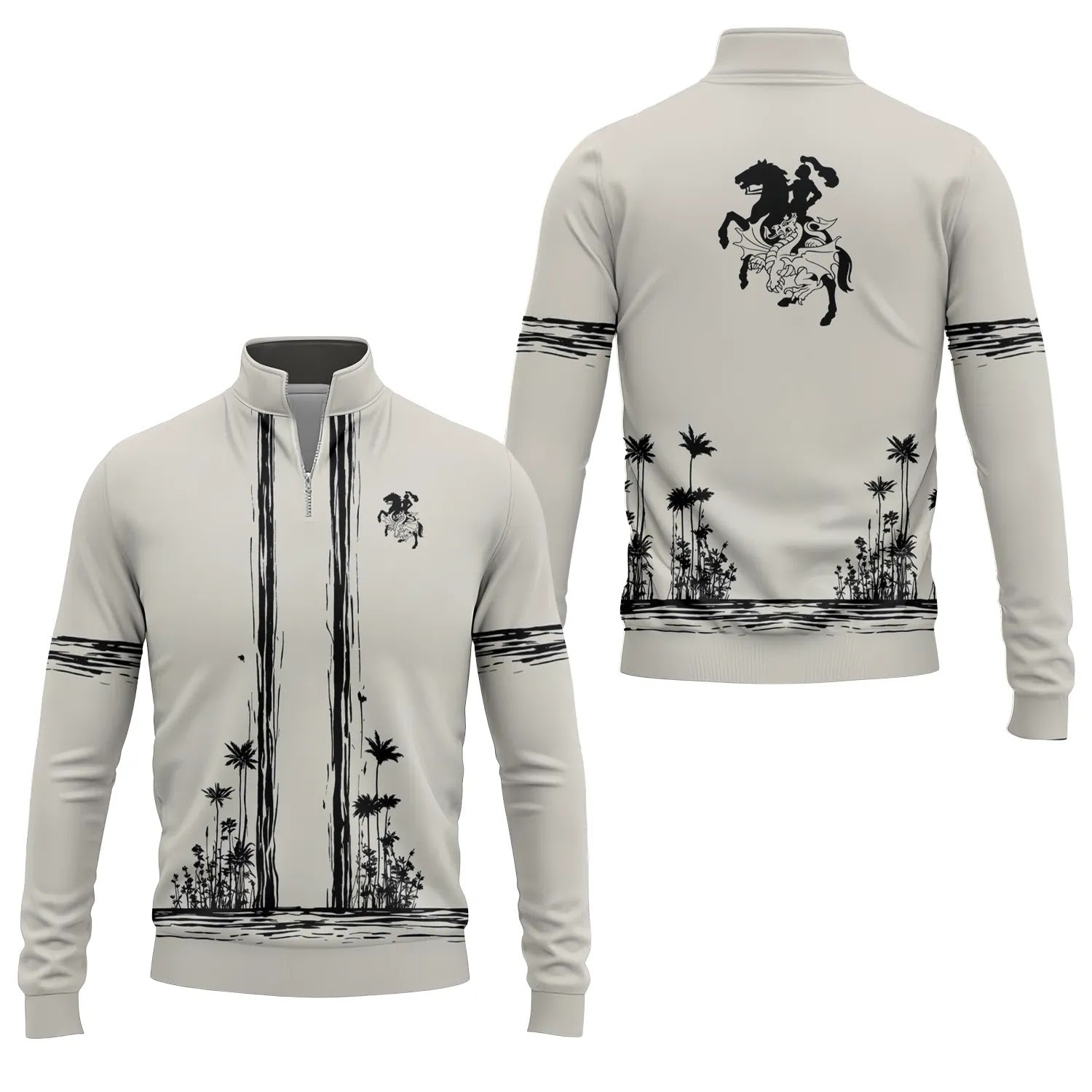 St George Illawarra Dragons Quarter-zip Pullover SHW043