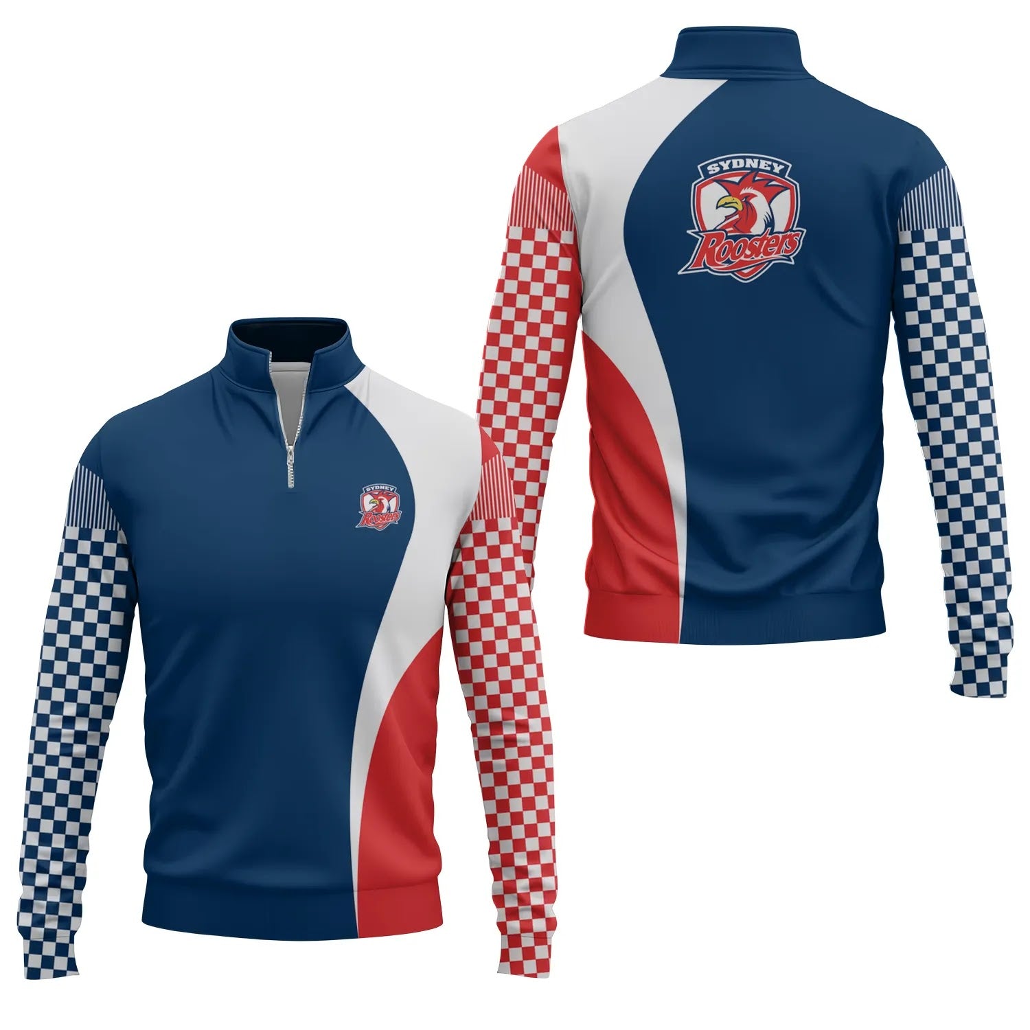 Sydney Roosters Quarter-zip Pullover SC073