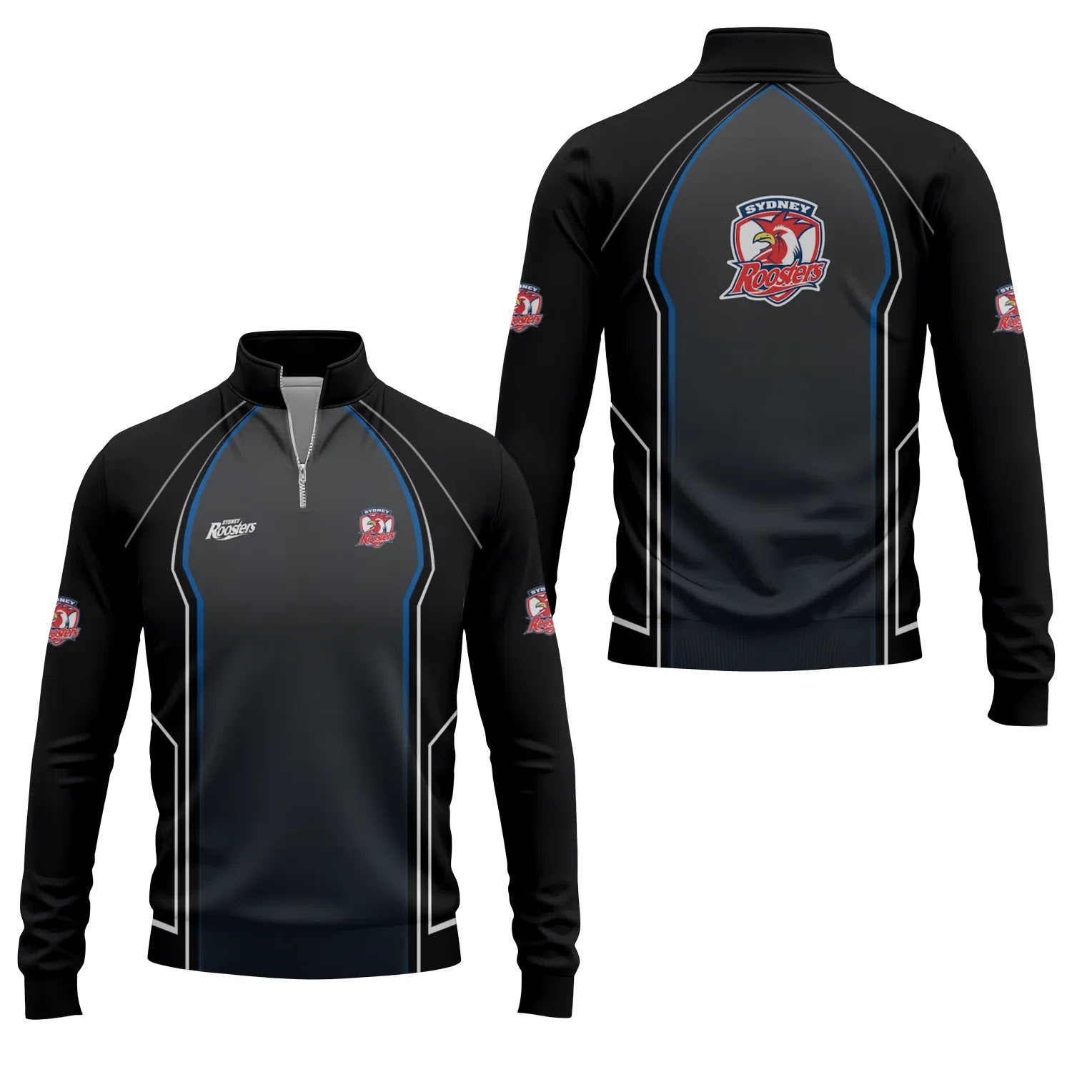 Sydney Roosters Quarter-zip Pullover SC061