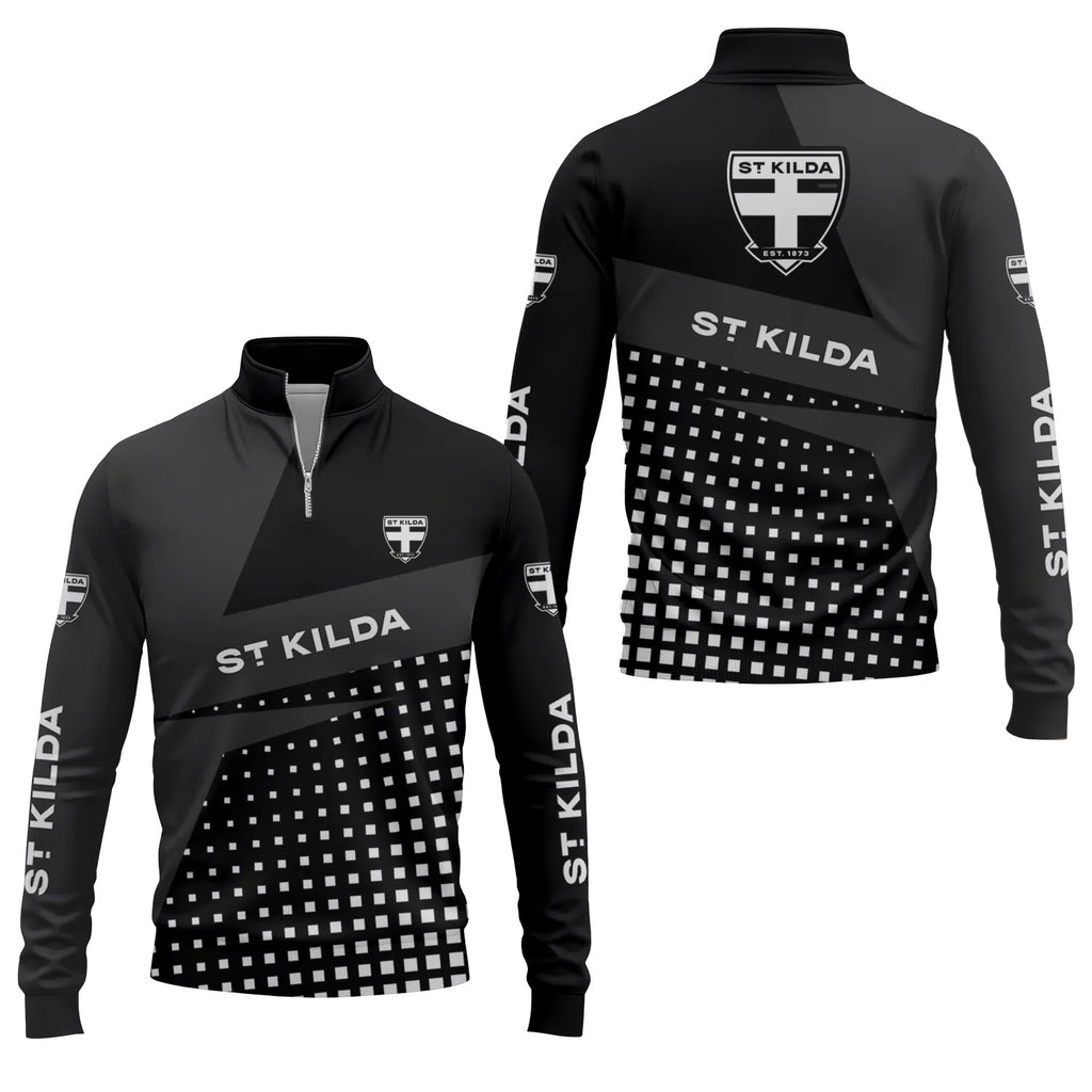St Kilda Saints Quarter-zip Pullover SC083