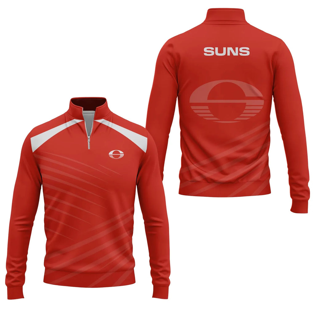 Gold Coast Suns Quarter-zip Pullover SC082