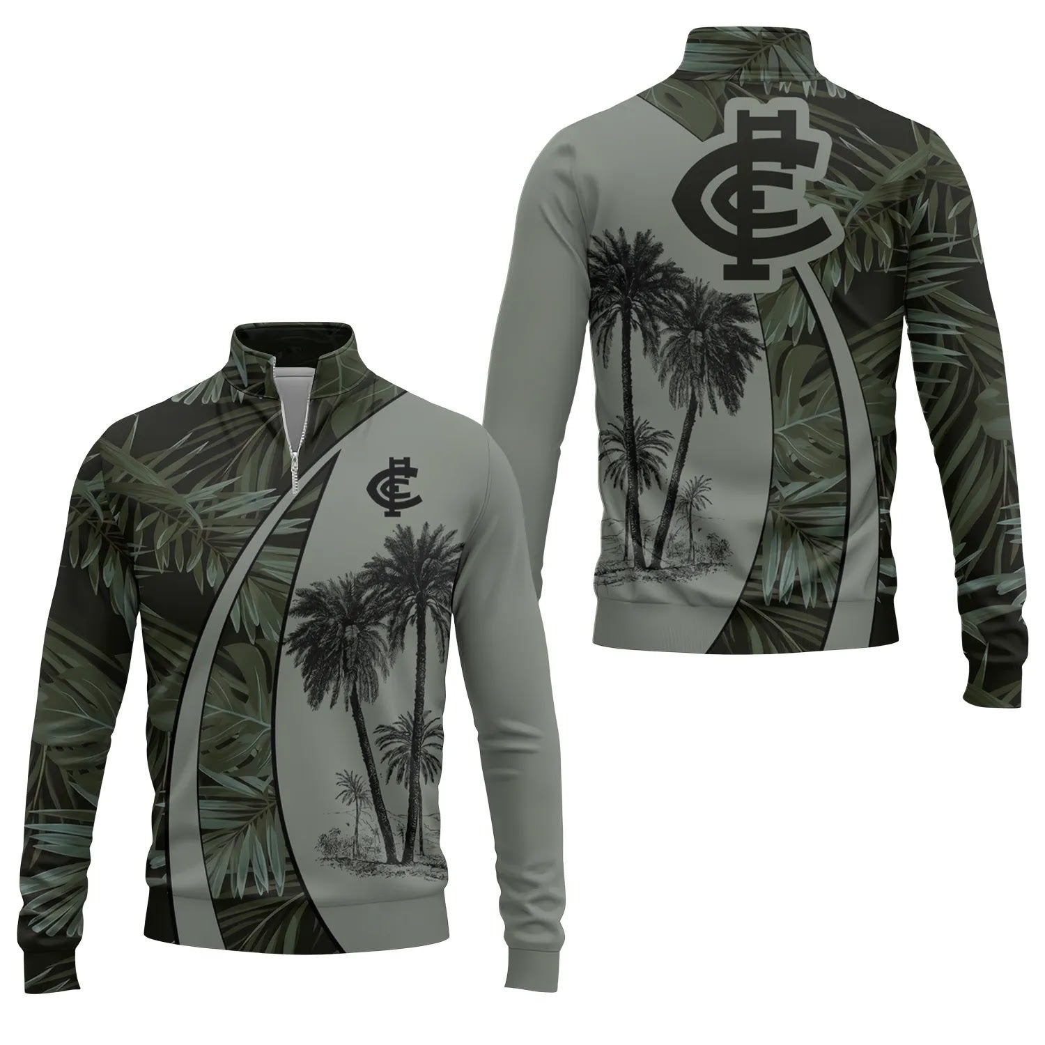 Carlton Blues Quarter-zip Pullover SHW063