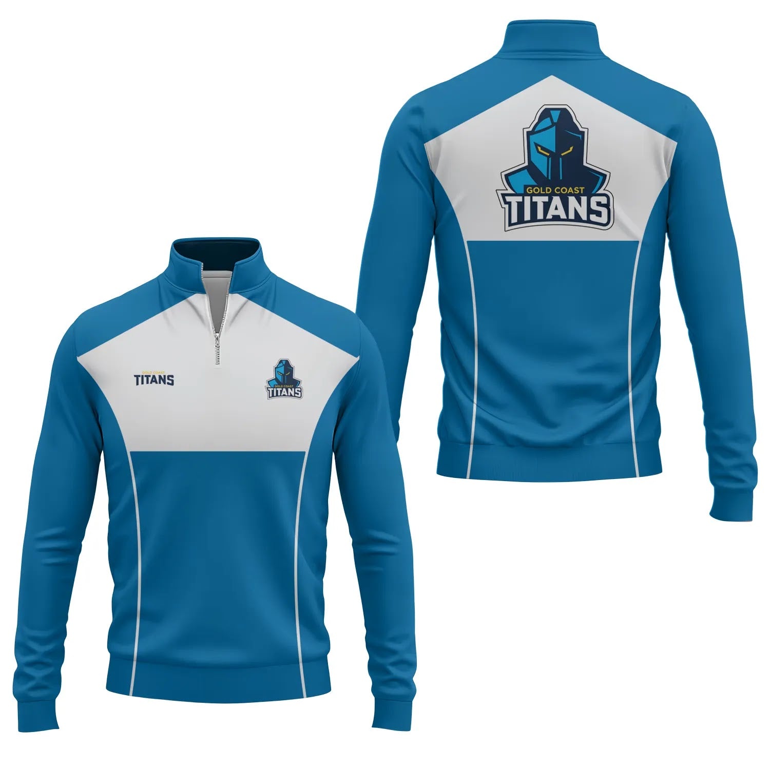 Gold Coast Titans Quarter-zip Pullover SC028