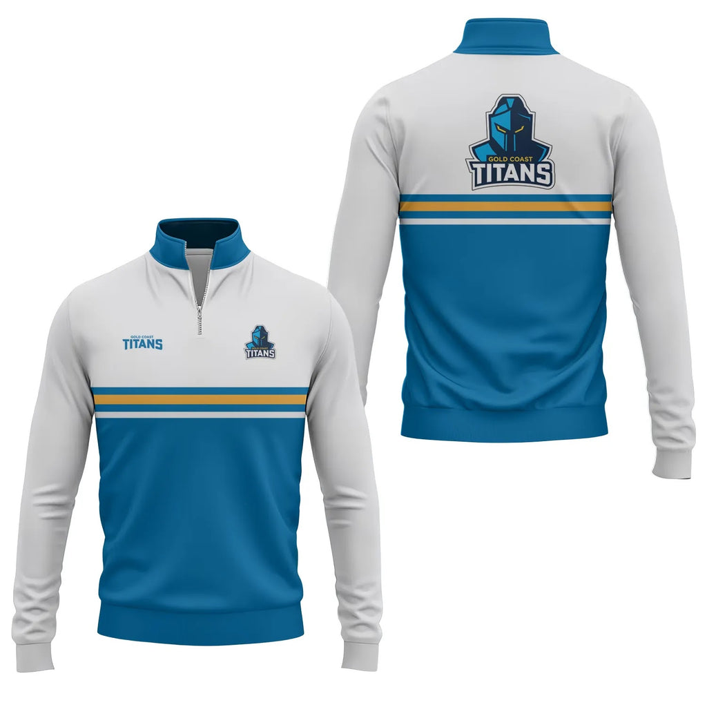 Gold Coast Titans Quarter-zip Pullover SC015
