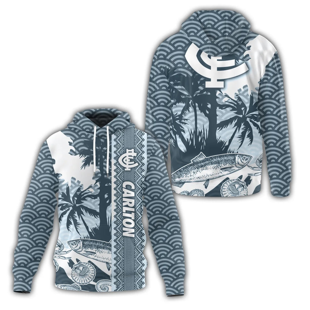 Carlton Blues Hoodie SHW038