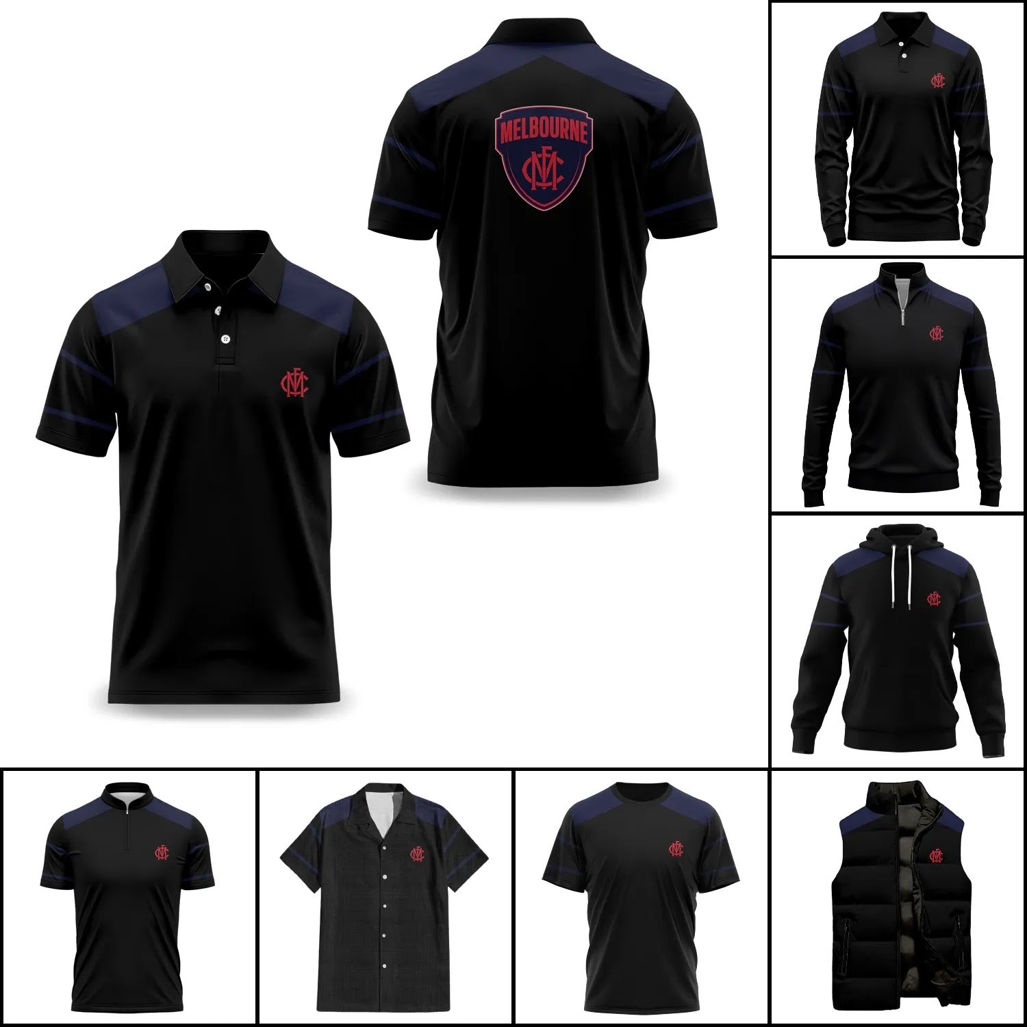 Melbourne Demons Apparels SC041