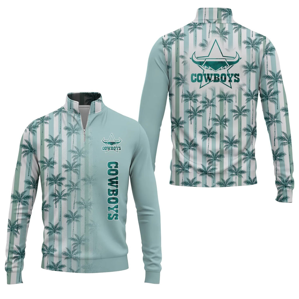 North Queensland Cowboys Quarter-zip Pullover SHW028