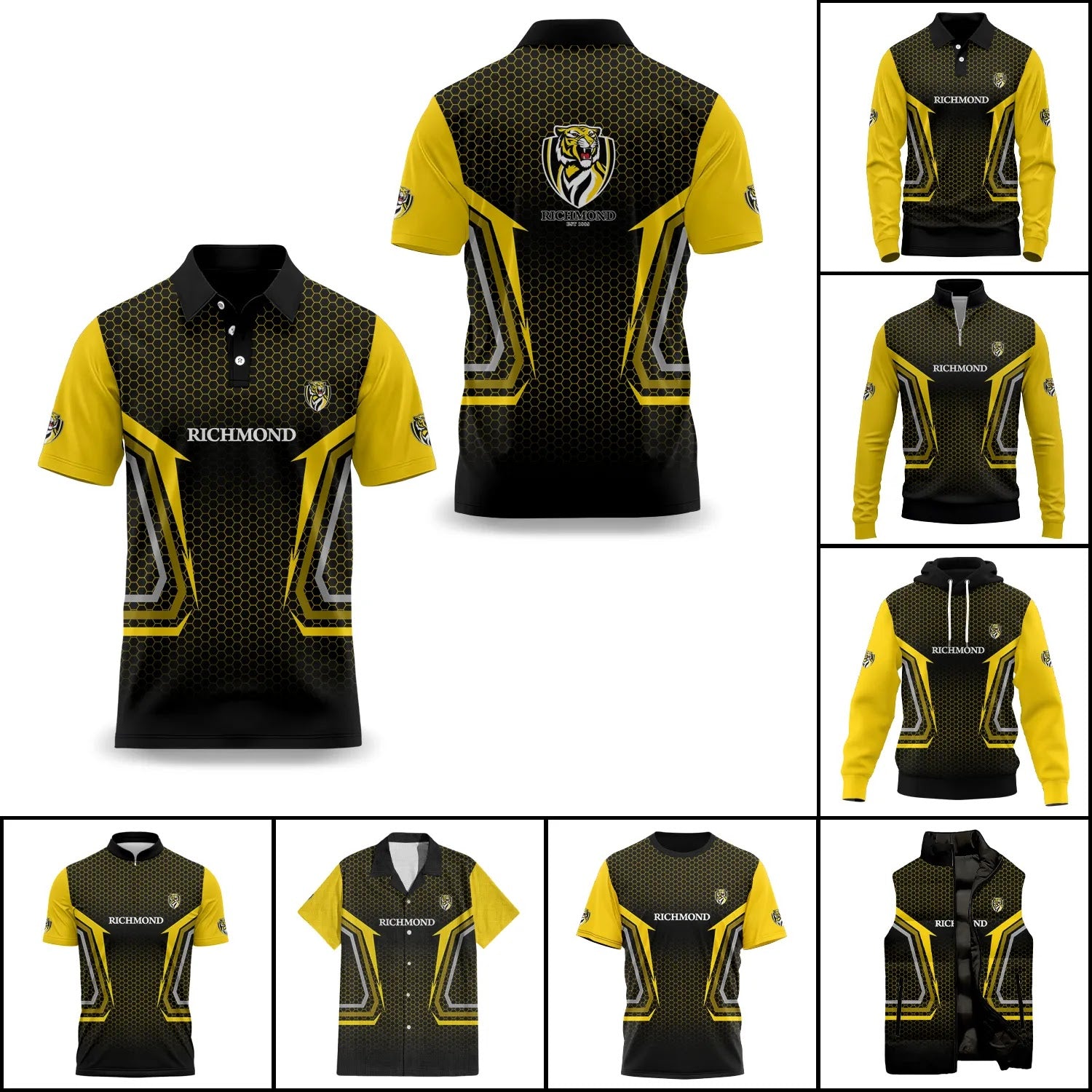 Richmond Tigers Apparels SC075