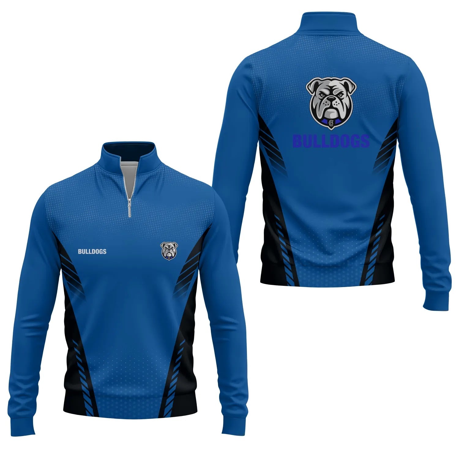 Canterbury-Bankstown Bulldogs Quarter-zip Pullover SC017
