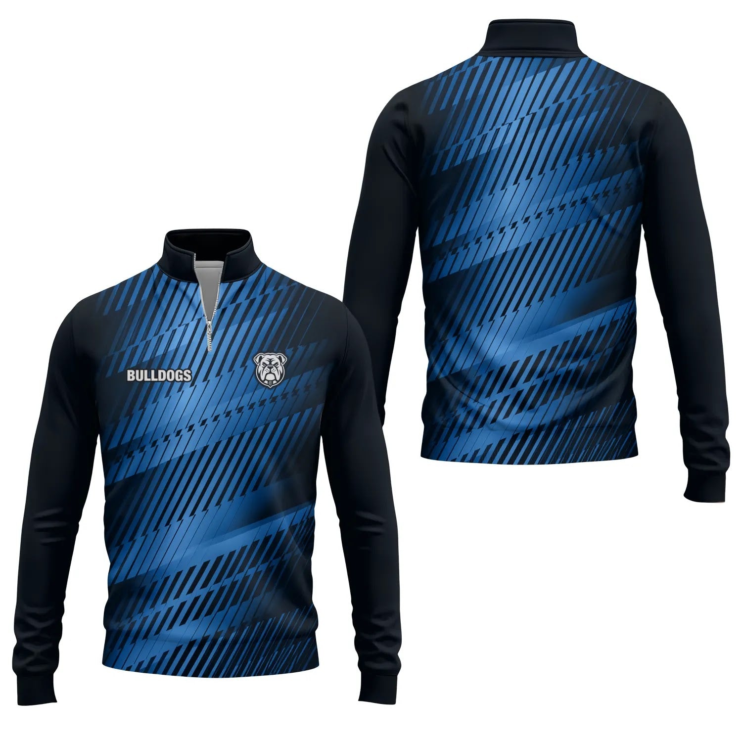 Canterbury-Bankstown Bulldogs Quarter-zip Pullover SC118