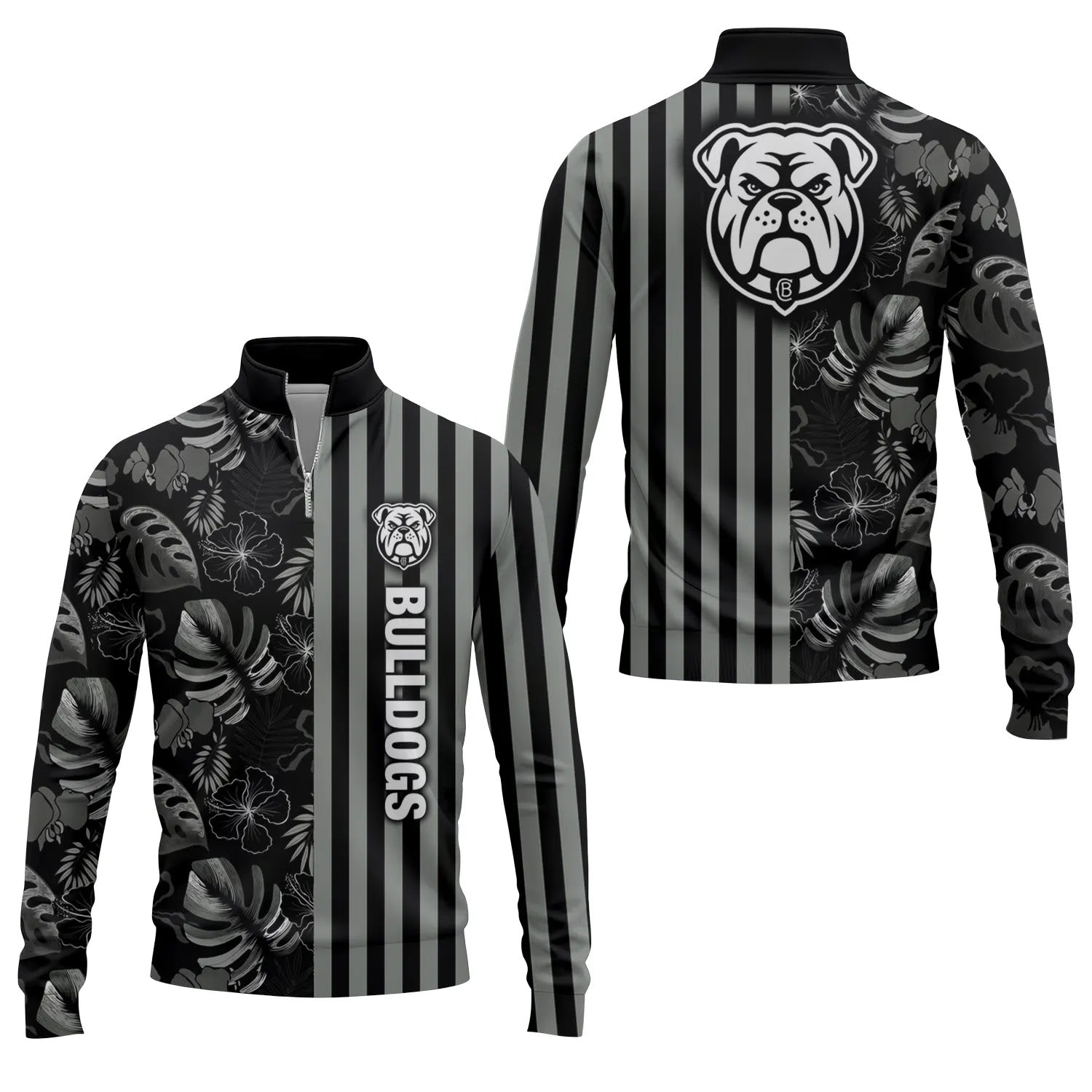 Canterbury-Bankstown Bulldogs Quarter-zip Pullover SHW040
