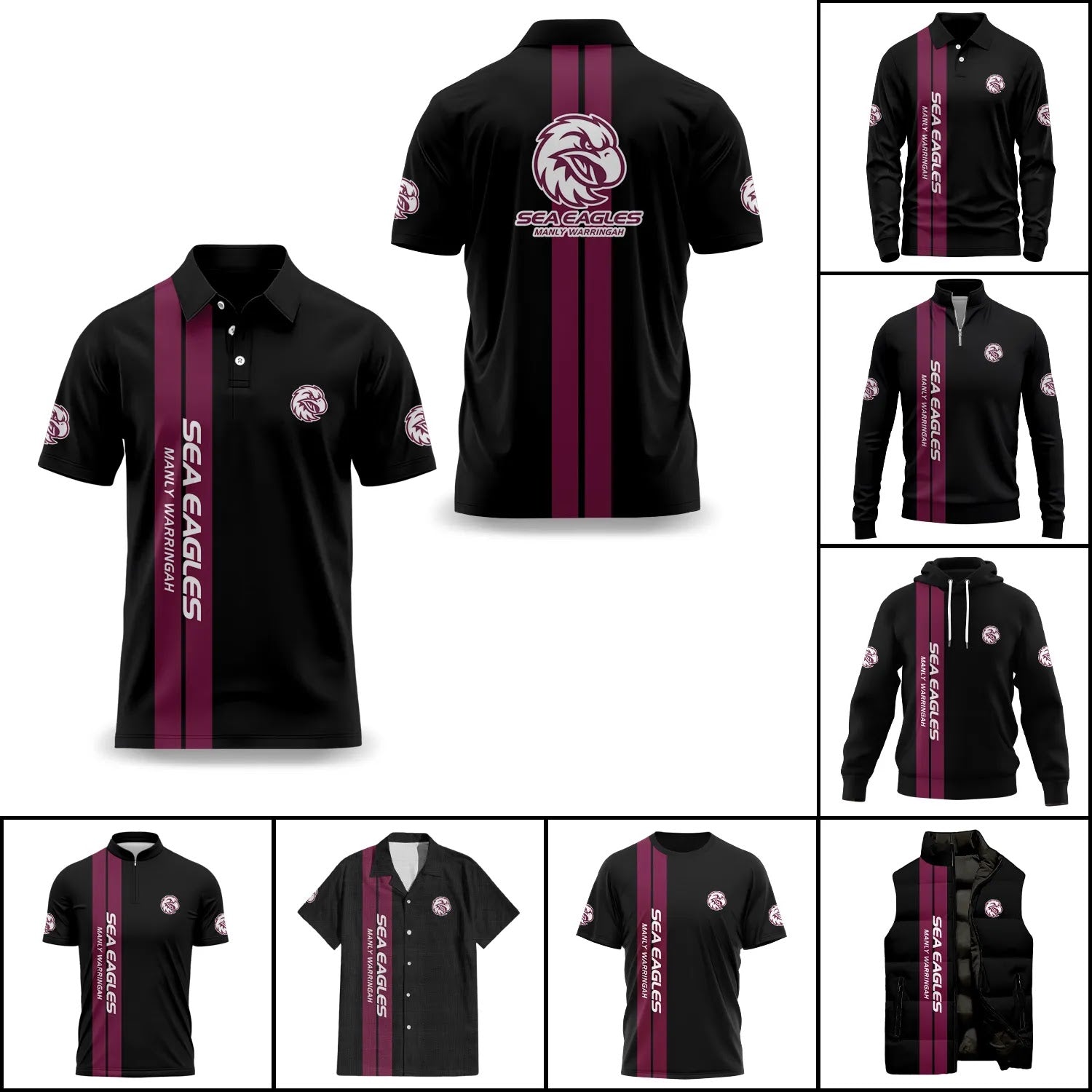Manly Warringah Sea Eagles Apparels SC013