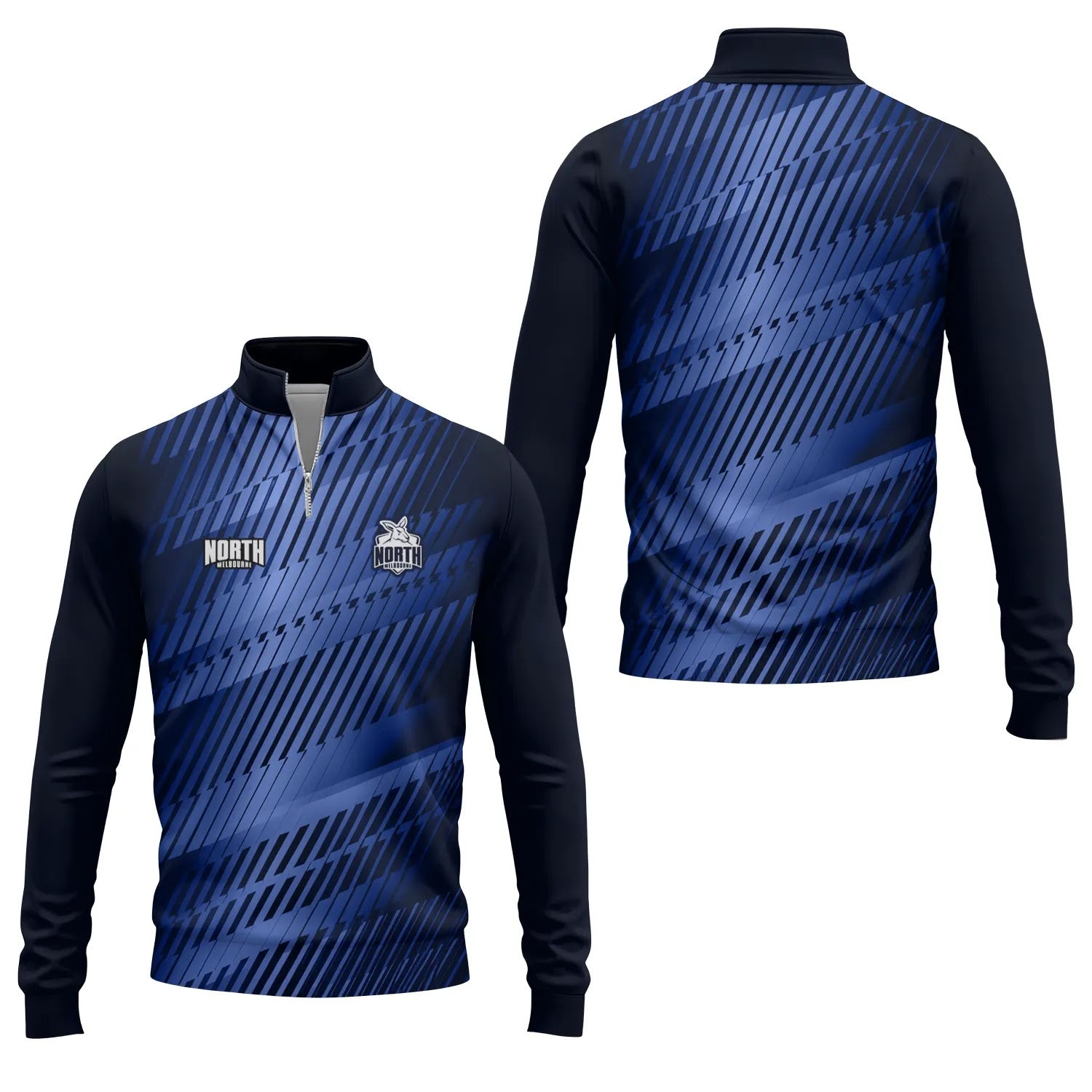 North Melbourne Kangaroos Quarter-zip Pullover SC118