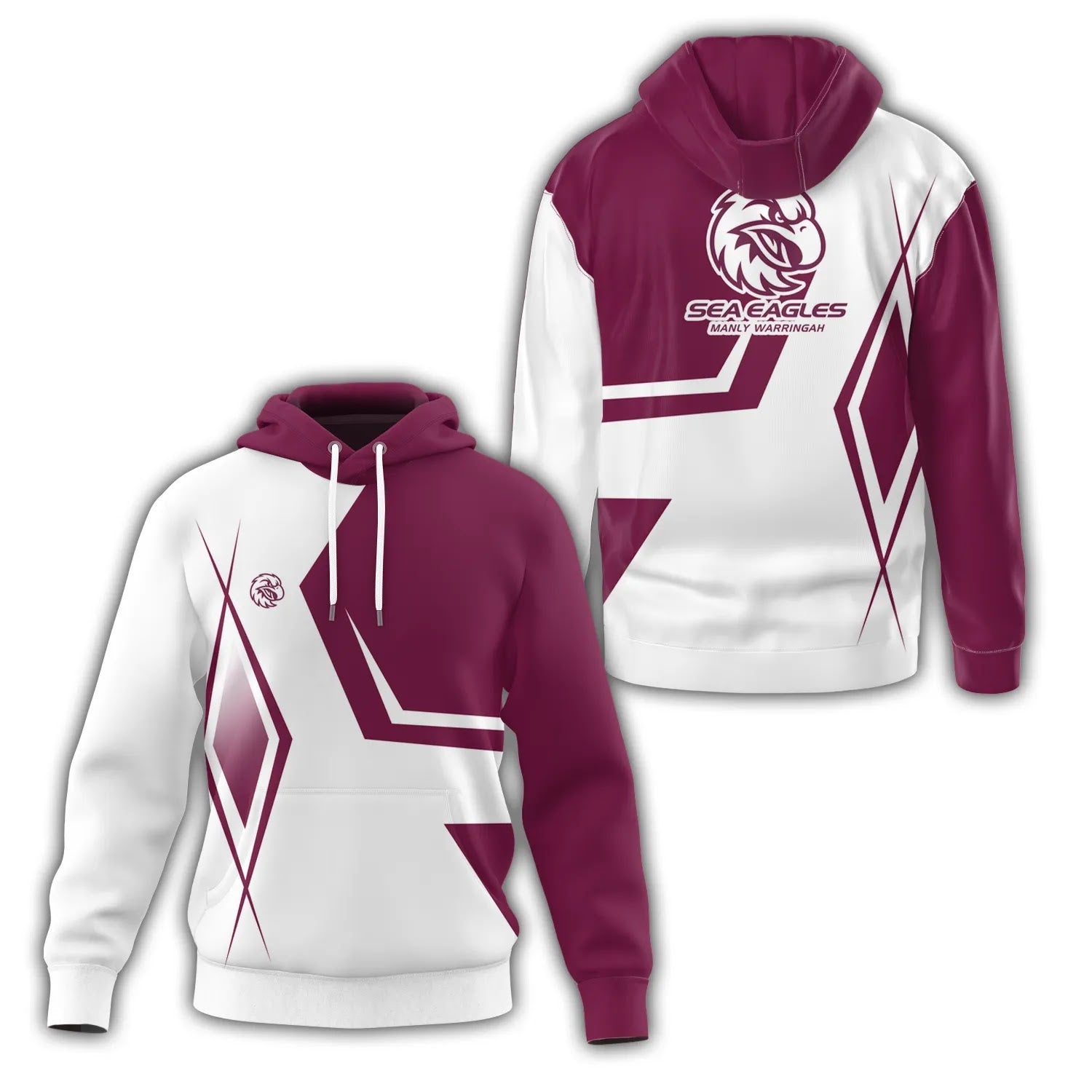 Manly Warringah Sea Eagles Hoodie SC080