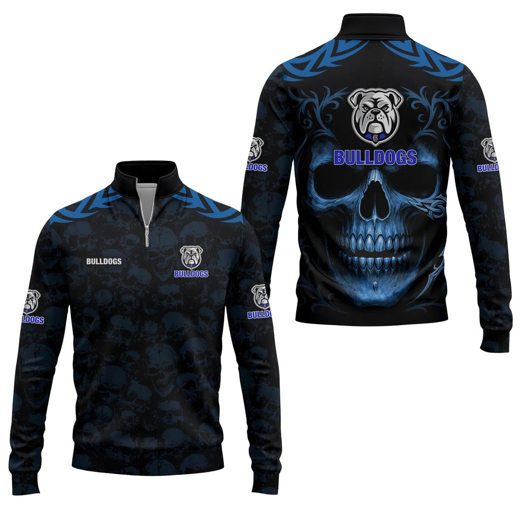 Canterbury-Bankstown Bulldogs Quarter-zip Pullover SC014