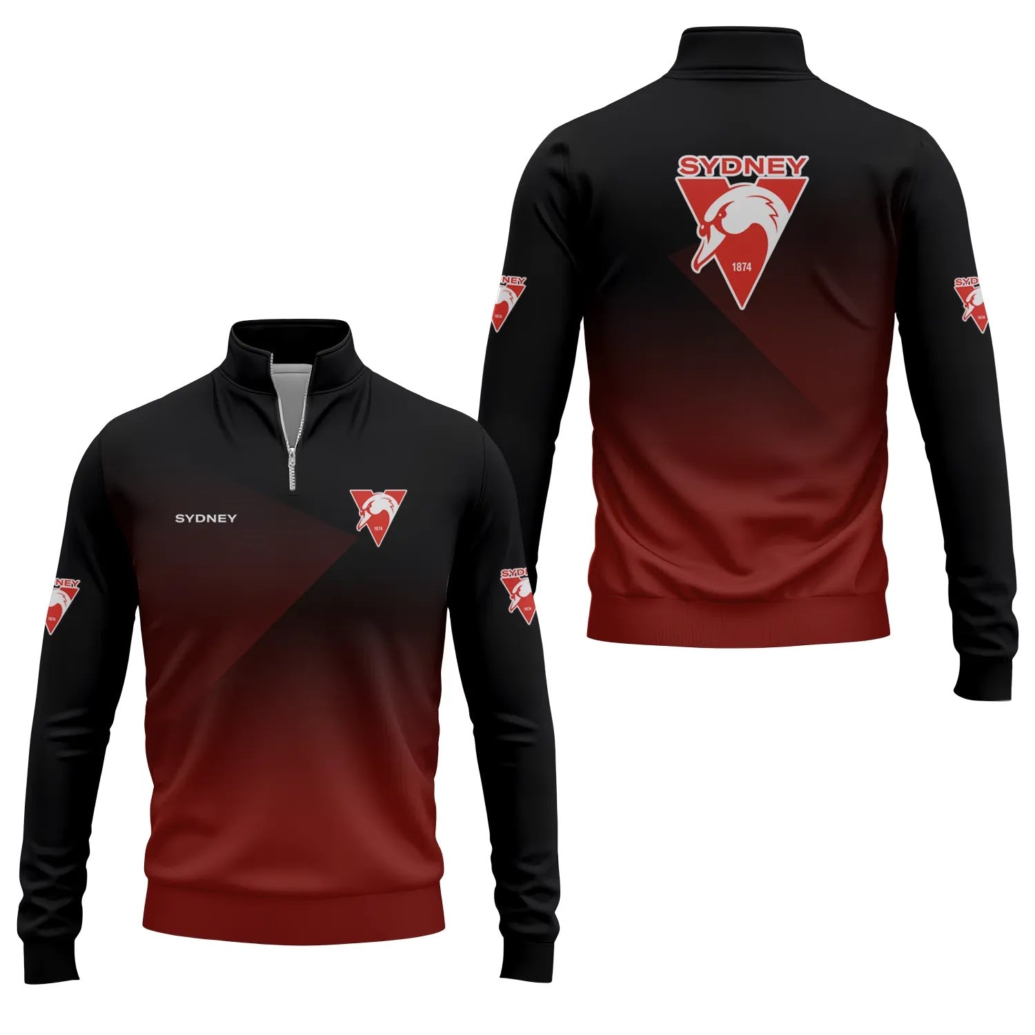 Sydney Swans Quarter-zip Pullover SC012