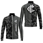 Carlton Blues Quarter-zip Pullover SHW040