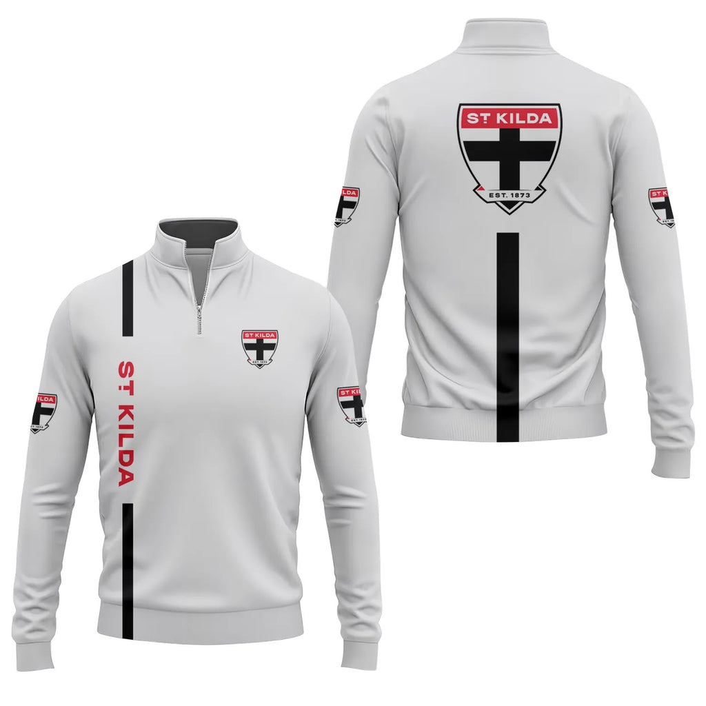 St Kilda Saints Quarter-zip Pullover SC005
