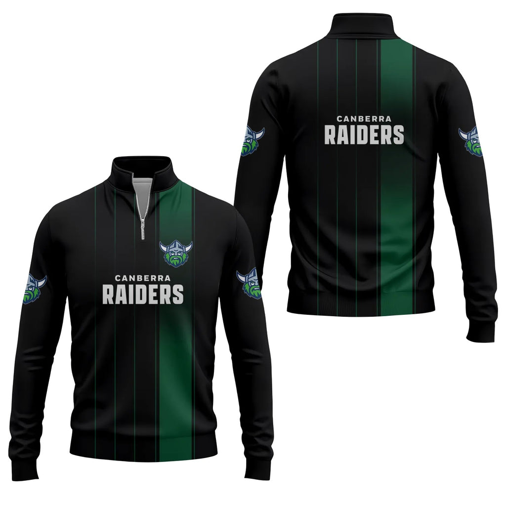 Canberra Raiders Quarter-zip Pullover SC068