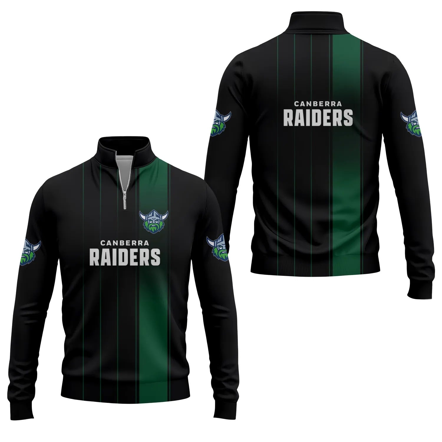 Canberra Raiders Quarter-zip Pullover SC068