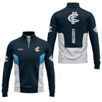 Carlton Blues Quarter-zip Pullover SC043