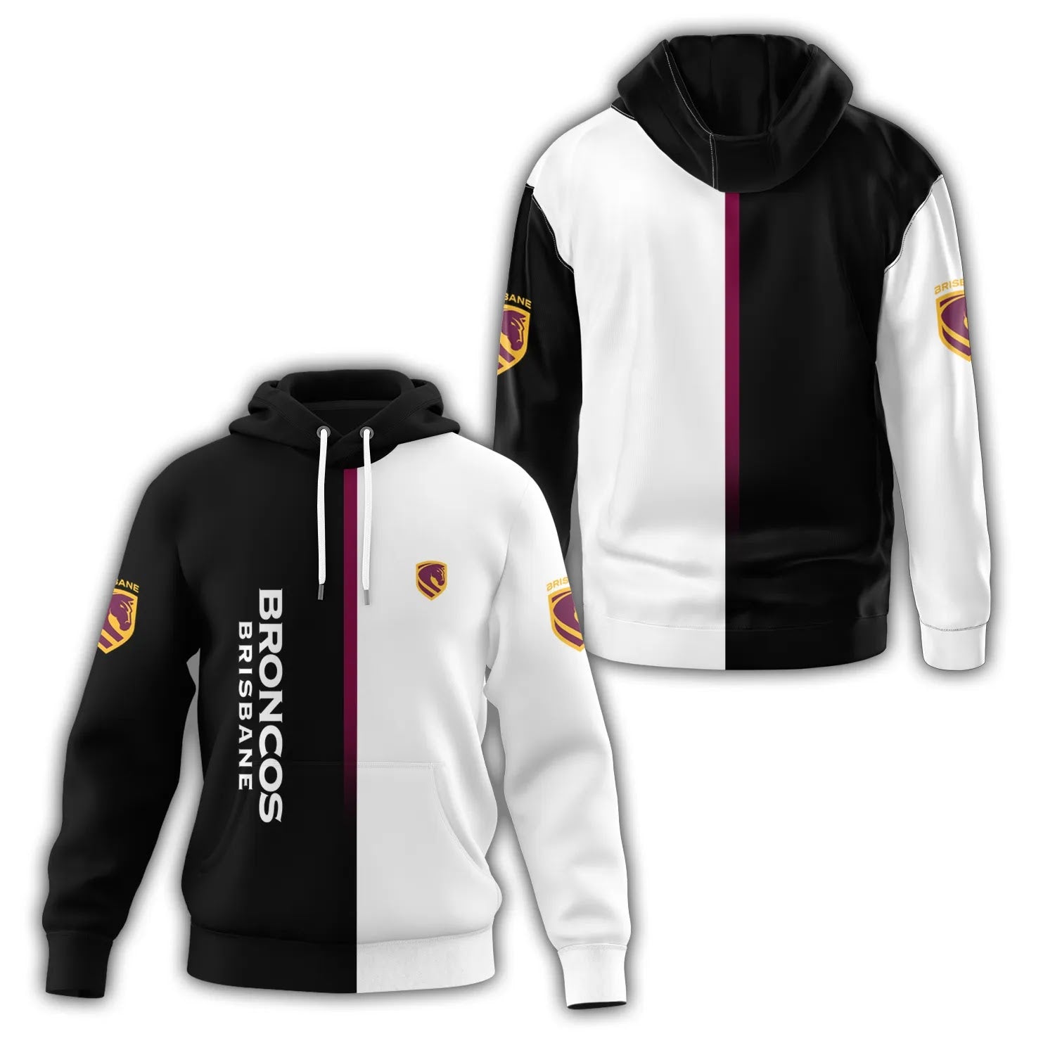 Brisbane Broncos Hoodie SC076