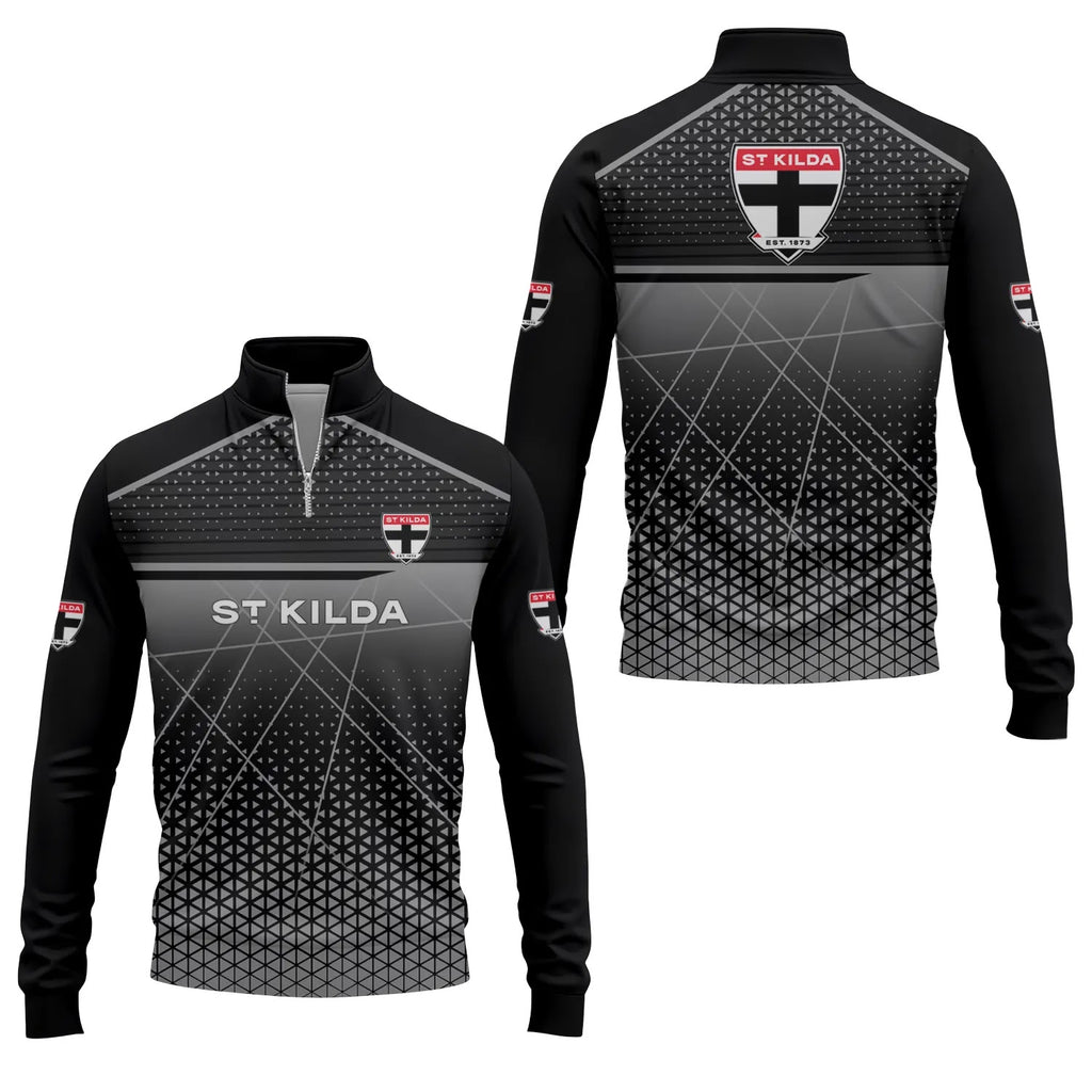 St Kilda Saints Quarter-zip Pullover SC047