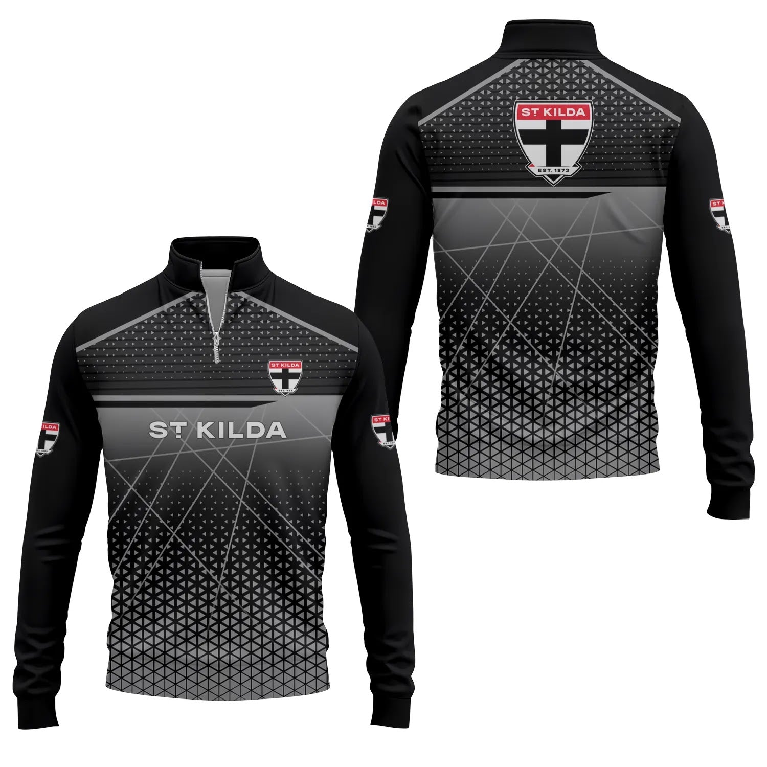 St Kilda Saints Quarter-zip Pullover SC047