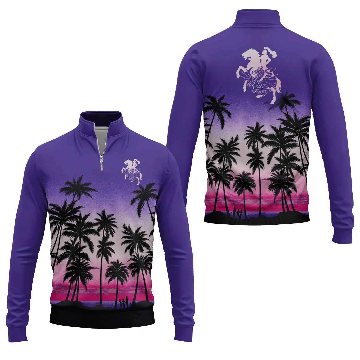 St George Illawarra Dragons Quarter-zip Pullover SHW019