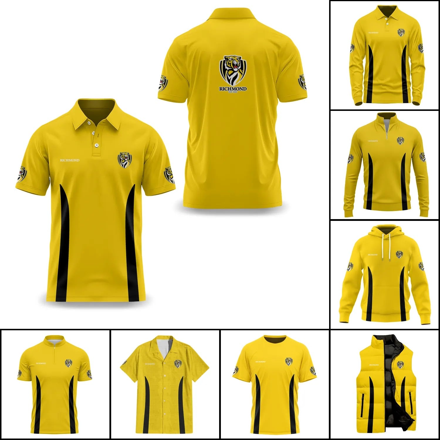Richmond Tigers Apparels SC006