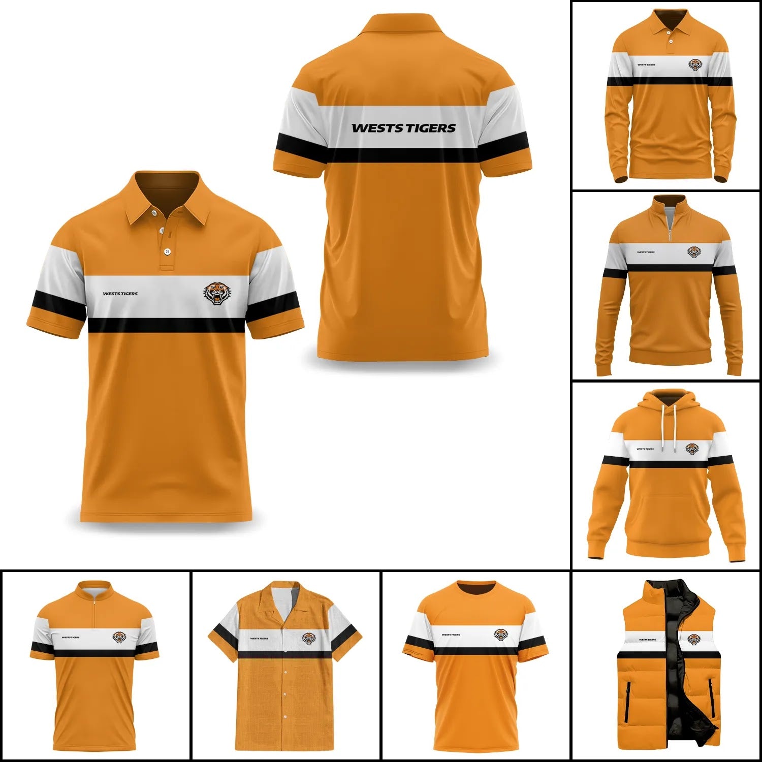 Wests Tigers Apparels SC046